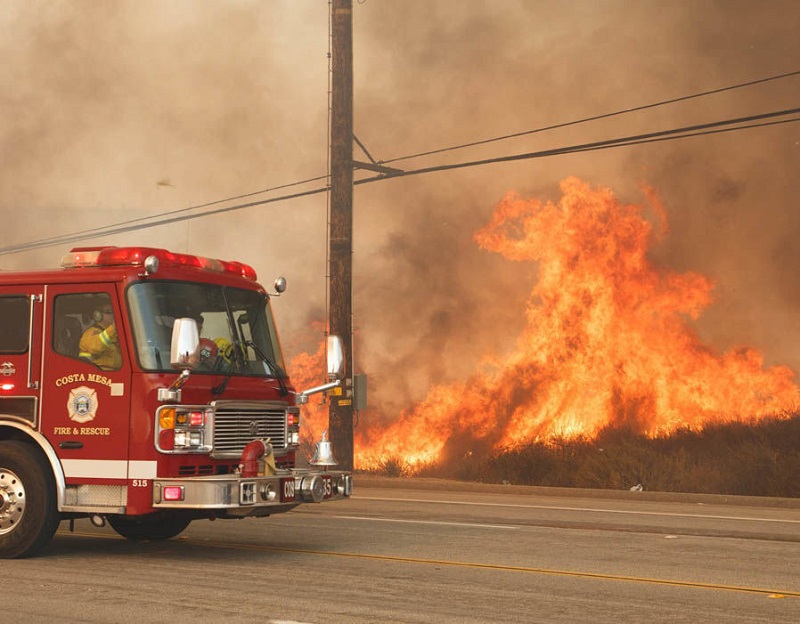 Στάχτη μεγάλα οινοποιεία από τις φονικές πυρκαγιές στην Καλιφόρνια (Φωτό)