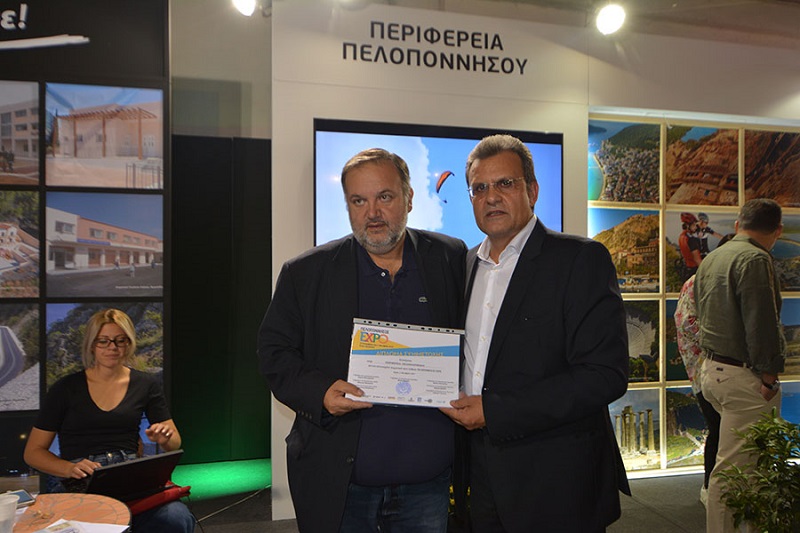 Θεαματική αυλαία στην έκθεση ΠΕΛΟΠΟΝΝΗΣΟΣ ΕΧΡΟ 2017 - Ομιλία απολογισμού του Προέδρου Επιμελητηρίου Αργολίδας
