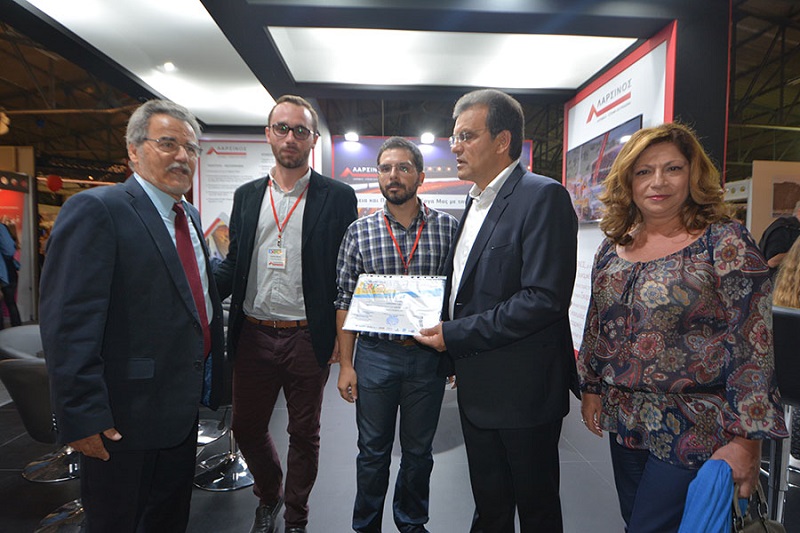 Θεαματική αυλαία στην έκθεση ΠΕΛΟΠΟΝΝΗΣΟΣ ΕΧΡΟ 2017 - Ομιλία απολογισμού του Προέδρου Επιμελητηρίου Αργολίδας