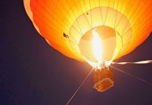 Με Αερόστατο έφτασε ο Άη Βασίλης στην Ονειρούπολη Δράμας