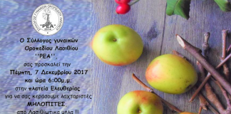 Εκδήλωση για την ανάδειξη της ντόπιας ποικιλίας μήλων στο Λασίθι