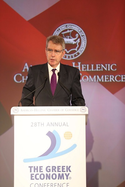 Ομιλία του Αλ. Τσίπρα στο συνέδριο του Ελληνο-Αμερικανικού Εμπορικού Επιμελητηρίου
