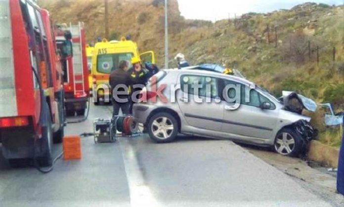 Τροχαίο δυστύχημα με τρεις νεκρούς στην Κρήτη