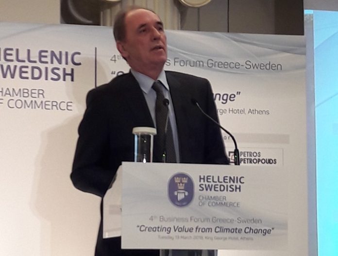 Για εξοικονόμηση ενέργειας μίλησε ο Γ. Σταθάκης στο Επιχειρηματικό Φόρουμ Ελλάδας-Σουηδίας