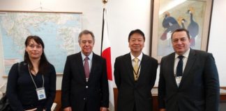 Συνάντηση με τον πρέσβη της Ιαπωνίας είχαν οι πρώην υπουργοί Κοντός και Στυλιανίδης