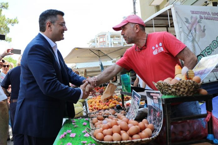 Έναρξη λειτουργίας για την πρώτη Πρότυπη Λαϊκή Αγορά της Θεσσαλονίκης Έναρξη λειτουργίας για την πρώτη Πρότυπη Λαϊκή Αγορά της Θεσσαλονίκης