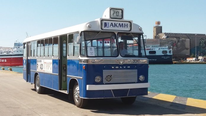 Το εμβληματικό αστικό λεωφορείο Volvo SB58 μας πηγαίνει στις «Ημέρες Θάλασσας»