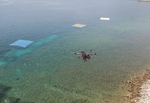 Μυτιλήνη: πείραμα με drones για τον εντοπισμό πλαστικών στη θάλασσα
