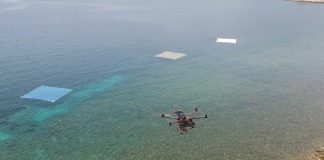 Μυτιλήνη: πείραμα με drones για τον εντοπισμό πλαστικών στη θάλασσα