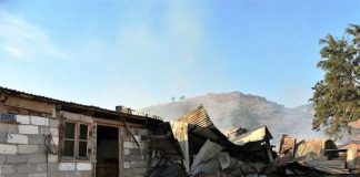 Τρίκαλα: Στις φλόγες ποιμνιοστάσιο στο Γριζάνο Φαρκαδόνας