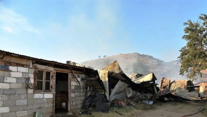 Τρίκαλα: Στις φλόγες ποιμνιοστάσιο στο Γριζάνο Φαρκαδόνας Τρίκαλα: Στις φλόγες ποιμνιοστάσιο στο Γριζάνο Φαρκαδόνας
