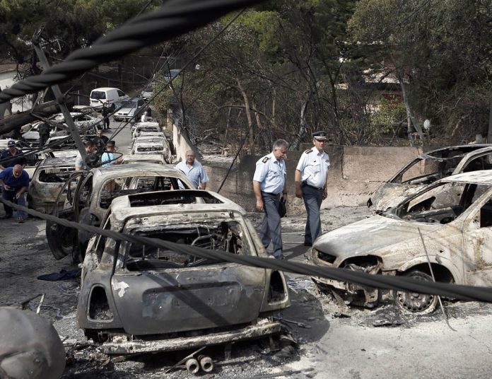 Ξεκίνησε η υλοτόμηση στην απαλλοτριωμένη ζώνη της Λ. Μαραθώνος