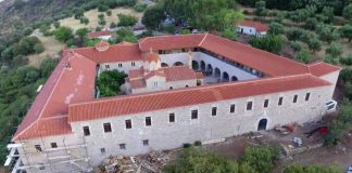 Εγκαίνια της Μονής Βουλκάνου στη Μεσσηνία