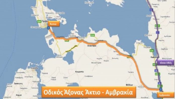 Τρέχει ο αυτοκινητόδρομος «Άκτιο – Βόνιτσα» Τρέχει ο αυτοκινητόδρομος «Άκτιο – Βόνιτσα»