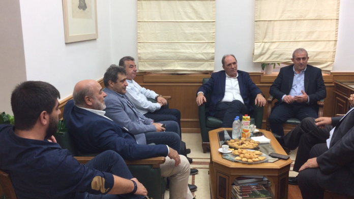 Ενεργειακή σύνδεση Κρήτης και υδρογονάνθρακες στην ατζέντα της συνάντησης Σταθάκη με Αρναουτάκη Ενεργειακή σύνδεση Κρήτης και υδρογονάνθρακες στην ατζέντα της συνάντησης Σταθάκη με Αρναουτάκη