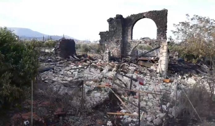 Ολοσχερής καταστροφή για το υπερσύγχρονο οινοποιείο – ρακοκάζανο στην Κρήτη Ολοσχερής καταστροφή για το υπερσύγχρονο οινοποιείο – ρακοκάζανο στην Κρήτη