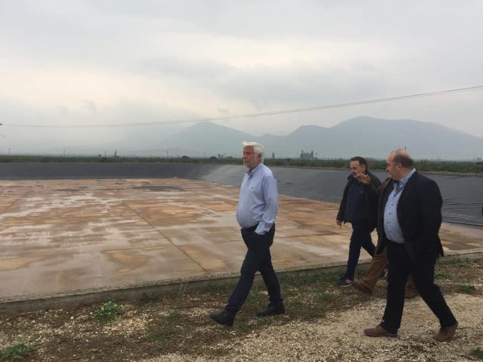 Περιφέρεια Πελοποννήσου: «Αρδεύονται άμεσα μεγάλες εκτάσεις σε Κουτσοπόδι και Μυκήνες»