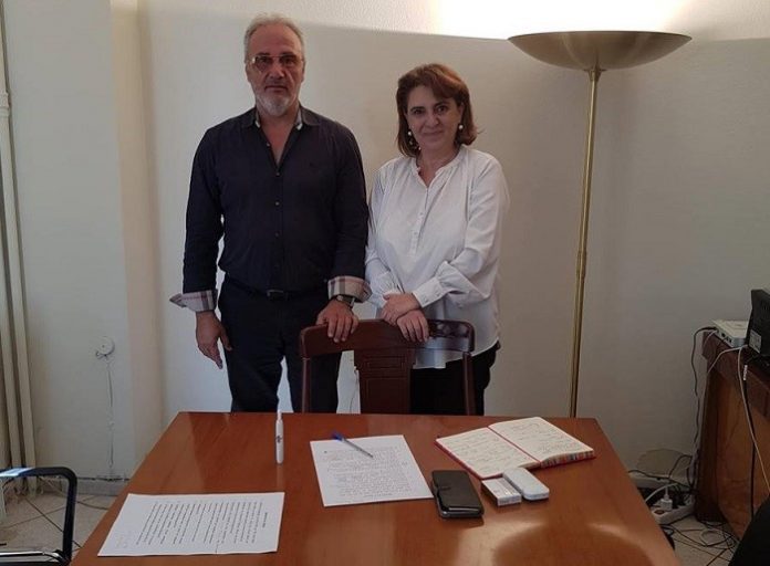 Συνάντηση στελεχών της Ε.Α.Σ. Νάξου με την Ολ. Τελιγιορίδου στο ΥΠΑΑΤ Συνάντηση στελεχών της Ε.Α.Σ. Νάξου με την Ολ. Τελιγιορίδου στο ΥΠΑΑΤ