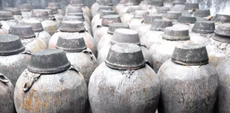 Δοχείο με κρασί ηλικίας 2.000 ετών εντοπίστηκε μέσα σε τάφο στην Κίνα