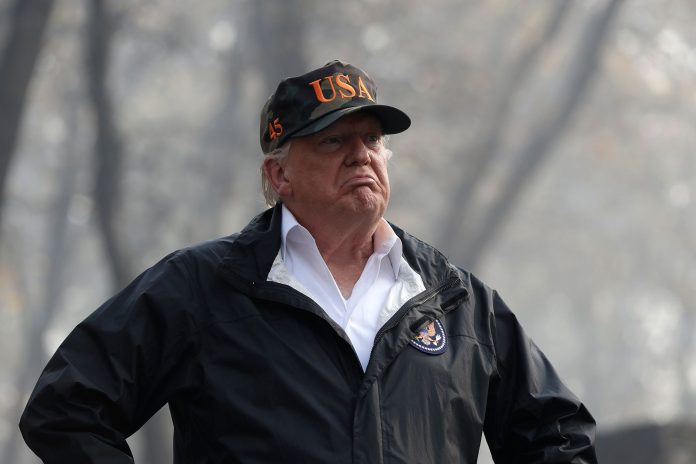 trump-pirkagies-kalifornia Ο Τραμπ υπόσχεται πακέτο 500 εκατ. δολαρίων για τη διαχείριση των δασών στο αγροτικό νομοσχέδιο