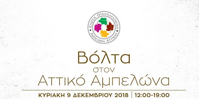 «Βόλτα Στον Αττικό Αμπελώνα» την Κυριακή 9/12 στο Ίδρυμα Μιχάλης Κακογιάννης «Βόλτα Στον Αττικό Αμπελώνα» την Κυριακή 9/12 στο Ίδρυμα Μιχάλης Κακογιάννης