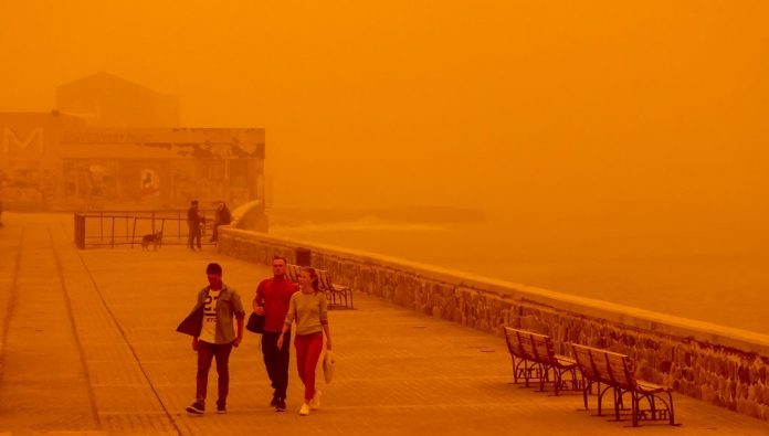 Κρήτη: Αφρικανική σκόνη ως το Σάββατο 25/1 – Οδηγίες προστασίας