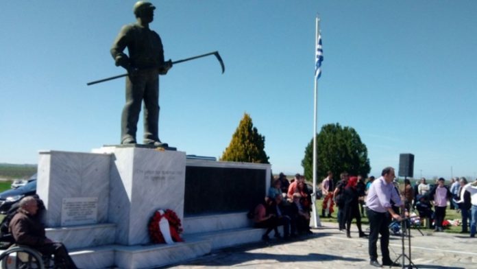 Συγκέντρωση για την 109η επέτειο της εξέγερσης του Κιλελέρ πραγματοποίησαν οι αγρότες της ΠΕΜ