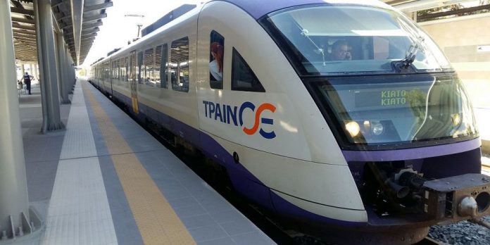 Δοκιμαστικό δρομολόγιο στη γραμμή Κιάτο- Αίγιο Δοκιμαστικό δρομολόγιο στη γραμμή Κιάτο- Αίγιο