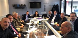 Συνάντηση εκπροσώπων ΣΕΒΕ με Άτυπη Διεπαγγελματική Ομάδα Ακτινιδίου και Τελιγιορίδου