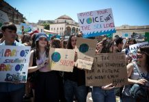 Ολοκληρώθηκε η μαθητική πορεία για την κλιματική αλλαγή
