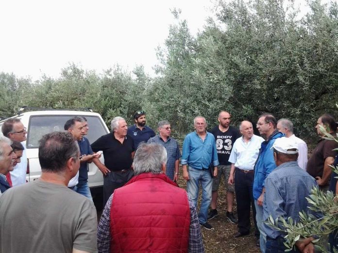 Σύσκεψη για τις χαλαζοπτώσεις στον Τύρναβο με παρουσία Κόκκαλη και Κουρεμπέ