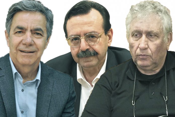 Συζήτηση εφ' όλης της ύλης είχαν ο Χ. Κασίμης με τον Χρ. Γιαννακάκη και τον Ν. Στουπή της Αγροτικής Καινοτομίας Συζήτηση εφ' όλης της ύλης είχαν ο Χ. Κασίμης με τον Χρ. Γιαννακάκη και τον Ν. Στουπή της Αγροτικής Καινοτομίας