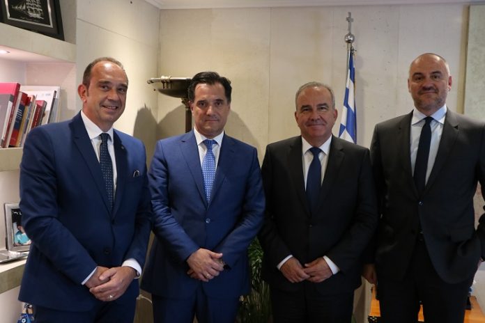 Συνάντηση 'Αδωνι Γεωργιάδη και Νίκου Παπαθανάση με την Διοίκηση του ΣΒΕ Συνάντηση 'Αδωνι Γεωργιάδη και Νίκου Παπαθανάση με την Διοίκηση του ΣΒΕ