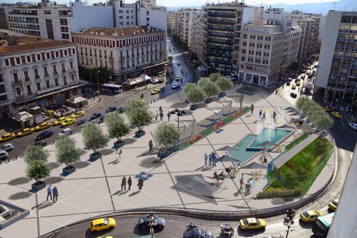 Να είναι η πλατεία Ομονοίας έτοιμη μέχρι τέλη Οκτωβρίου, ζήτησε ο Κώστας Μπακογιάννης