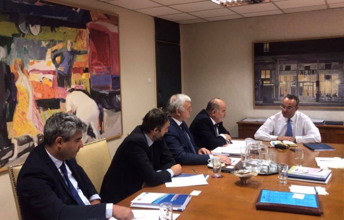 Συνάντηση ΓΣΕΒΕΕ με τον Χρήστο Σταϊκούρα - Τα αιτήματα που τέθηκαν Συνάντηση ΓΣΕΒΕΕ με τον Χρήστο Σταϊκούρα - Τα αιτήματα που τέθηκαν