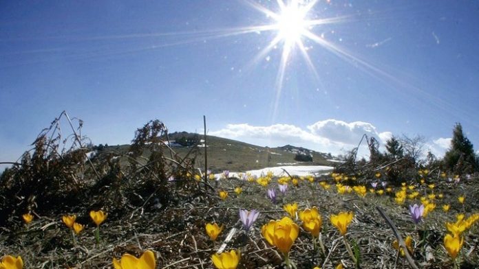 Κάτω από το μηδέν έπεσε το θερμόμετρο σήμερα σε ορεινές περιοχές της χώρας