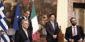Συμφωνία ευρείας ενεργειακής συνεργασίας υπέγραψαν Ελλάδα και Ιταλία