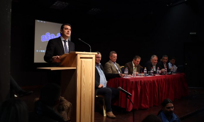 Ετήσιο Συνέδριο Πανελλήνιου Συνδέσμου Αγροτικών Φωτοβολταϊκών - Κ. Σκρέκας: Προτεραιότητά μας η μείωση του κόστους παραγωγής Ετήσιο Συνέδριο Πανελλήνιου Συνδέσμου Αγροτικών Φωτοβολταϊκών - Κ. Σκρέκας: Προτεραιότητά μας η μείωση του κόστους παραγωγής