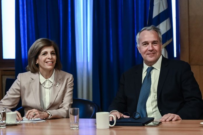 Η απάτη στα τρόφιμα στο επίκεντρο της συνάντησης του Μ. Βορίδη με την Ευρωπαία Επίτροπο Στ. Κυριακίδου Η απάτη στα τρόφιμα στο επίκεντρο της συνάντησης του Μ. Βορίδη με την Ευρωπαία Επίτροπο Στ. Κυριακίδου