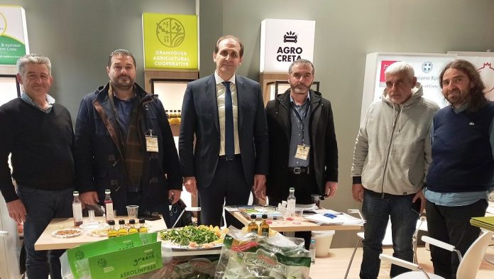 Η Κρήτη στη διεθνή έκθεση νωπών φρούτων και λαχανικών Η Κρήτη στη διεθνή έκθεση νωπών φρούτων και λαχανικών