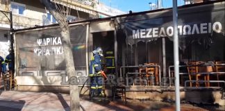 Λαμία: Μεθυσμένος πελάτης στην Λαμία έκαψε μαγαζί γιατί δεν του έβαζαν άλλο τσίπουρο