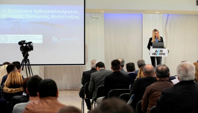 Φ. Αραμπατζή: Μεγάλα τα περιθώρια ανάπτυξης των ελληνικών υδατοκαλλιεργειών