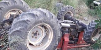 Νεκρός 46χρονος αγρότης που καταπλακώθηκε από το τρακτέρ του