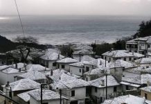 Χιόνια σε Καβάλα, Νέστο, Θάσο και Παγγαίο - «Άσπρισε» όλος ο νομός