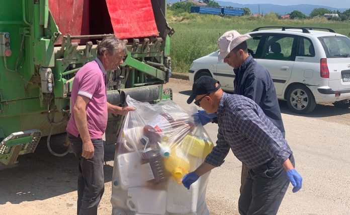 Δυναμικό παρόν από τον Συνεταιρισμό Χάλκης στην ανακύκλωση κενών συσκευασίας φυτοφαρμάκων Δυναμικό παρόν από τον Συνεταιρισμό Χάλκης στην ανακύκλωση κενών συσκευασίας φυτοφαρμάκων