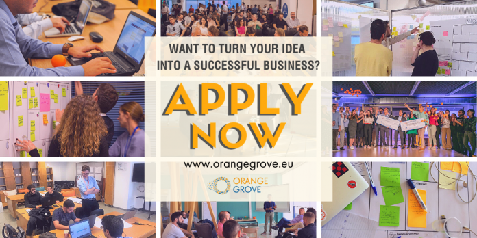 Ξεκίνησαν οι αιτήσεις για συμμετοχή startups στο online Incubation πρόγραμμα του Orange Grove Ξεκίνησαν οι αιτήσεις για συμμετοχή startups στο online Incubation πρόγραμμα του Orange Grove