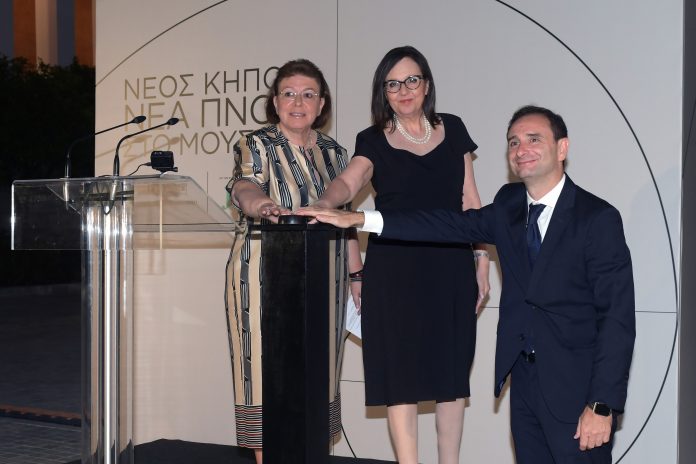 Εγκαίνια για τον νέο κήπο του Εθνικού Αρχαιολογικού Μουσείου Εγκαίνια για τον νέο κήπο του Εθνικού Αρχαιολογικού Μουσείου