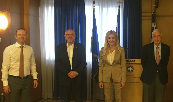Συνάντηση Φ. Αραμπατζή με ΥφΕΞ και ΣΕΒΤ: Ευοίωνες οι προοπτικές περαιτέρω αύξησης των εξαγωγών τροφίμων Συνάντηση Φ. Αραμπατζή με ΥφΕΞ και ΣΕΒΤ: Ευοίωνες οι προοπτικές περαιτέρω αύξησης των εξαγωγών τροφίμων