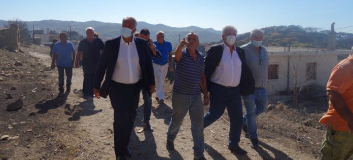 Αυτοψία στις πληγείσες από την πυρκαγιά περιοχές της Αττικής πραγματοποίησε ο Μ. Βορίδης Αυτοψία στις πληγείσες από την πυρκαγιά περιοχές της Αττικής πραγματοποίησε ο Μ. Βορίδης