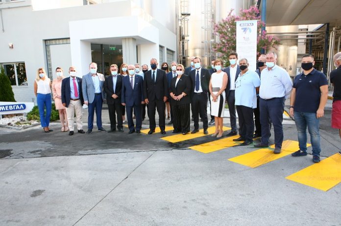 Επίσκεψη Μ. Βορίδη στις εγκαταστάσεις της ΜΕΒΓΑΛ Επίσκεψη Μ. Βορίδη στις εγκαταστάσεις της ΜΕΒΓΑΛ